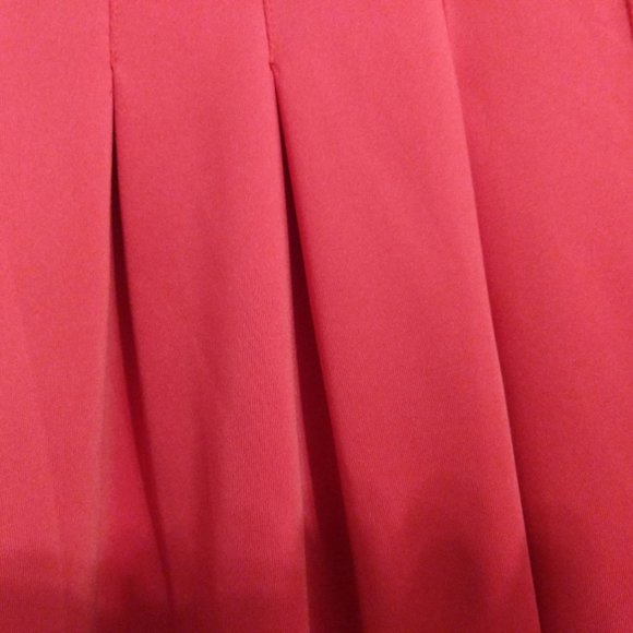 Calvin Klein Pink Scuba Watermelon Classic Fit and Flare Dress Size 10 - Picture 3 of 9